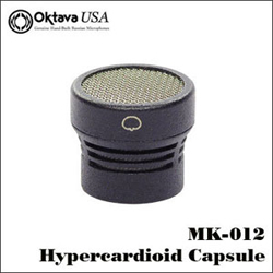 Black MK-012 Hypercardioid Capsule